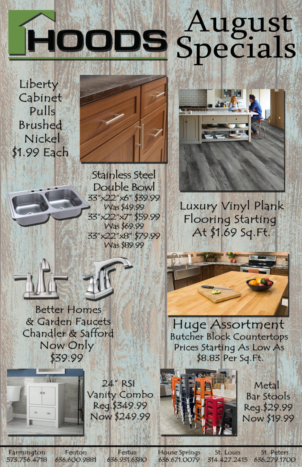 Festus Home Improvement Hoods Discount Home Center